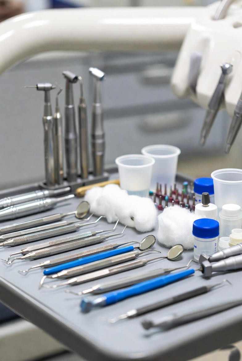 آموزش وسایل دندانپزشکی